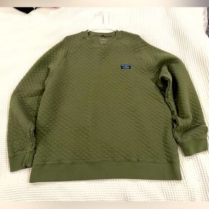 L.L. Bean Quilted sweater